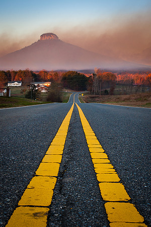 Pilot Mountain Fire